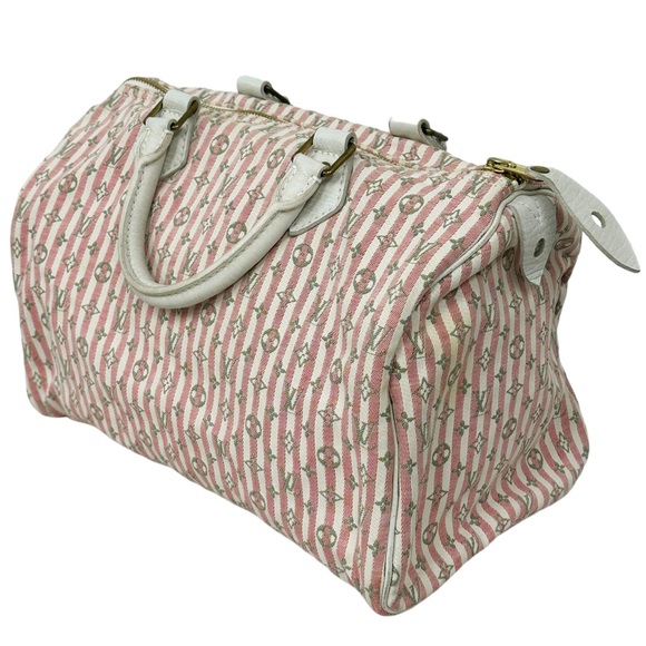 Louis Vuitton M95501 Monogram Mini-Lin Hand Bag Croisette Speedy 30 Duffle Bag - Picture 4 of 11